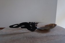 Vintage Carved Shell Horn