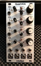 Intellijel Quad VCA Voltage Controlled Amplifier & Cascaded Mixer Module