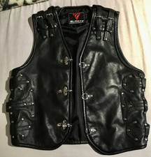 Leather Waistcoat Motorcycle