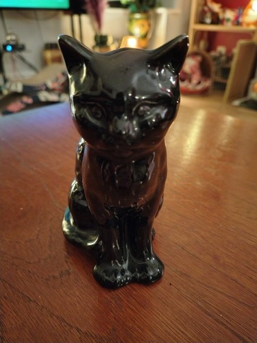 Sylvac lucky black cat - lucky,