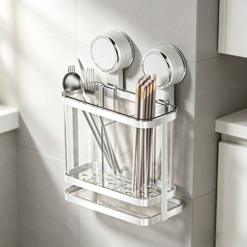 Kitchen utensil rack wall - kitchen,