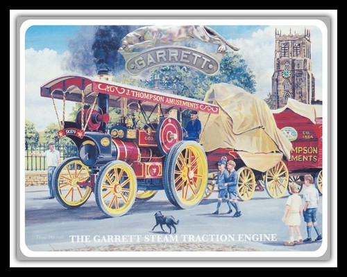 Garrett steam traction - steam, engine