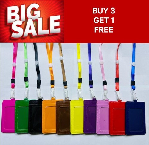Card holder neck lanyard - card,