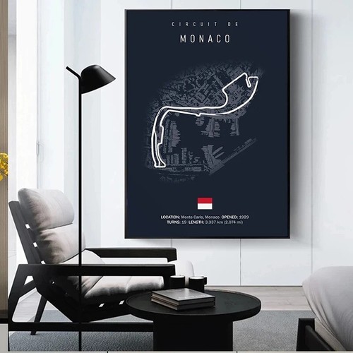 Track circuit poster wall - f1,