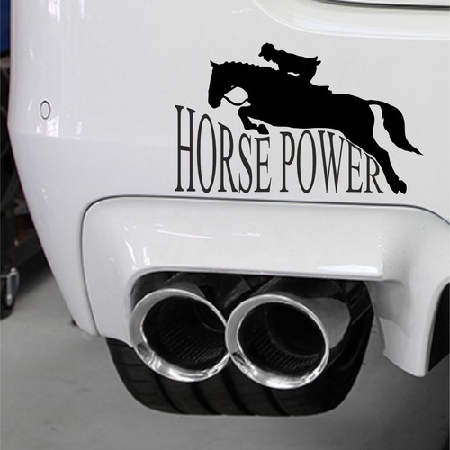 Horsebox decal sticker - 3.5,