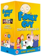 Family guy seasons 10 dvd - family,