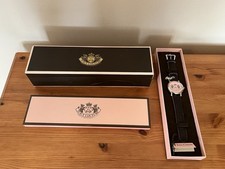 Juicy Couture USA Watch Womens Brown Leather Strap With Box & Papers