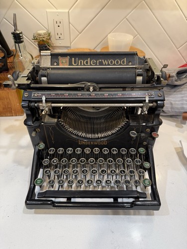 Antique 1916 underwood 5 - antique,