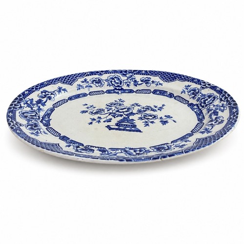 Vintage blue white ironstone - vintage, &