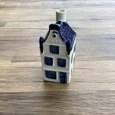 KLM BLUE DELFT RYNBENDE  MINIATURE CANAL  HOUSE NO 16 EMPTY