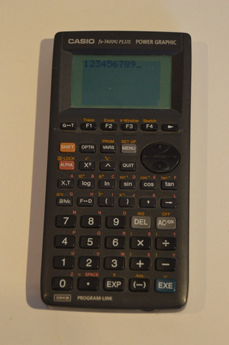 Casio 7400g plus - casio, fx-7400g