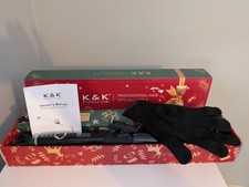 K&K Hair Curling Wand 32mm Ceramic Titanium Barrel Digital Display 50-230°C ...