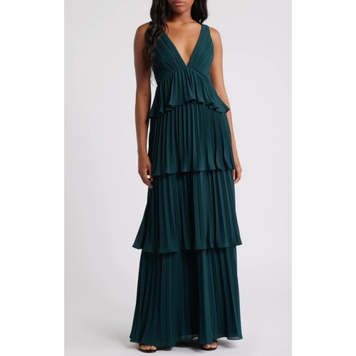 Lulus tiered gown - tiered,