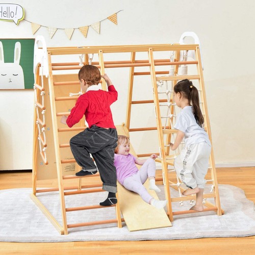 Wooden jungle gym - 8-in-1,