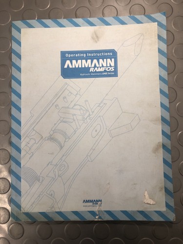 Ammann ramfos operating - ramfos,