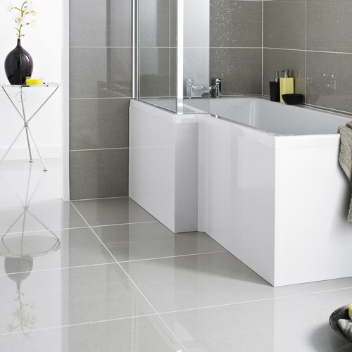 White gloss shower - gloss,