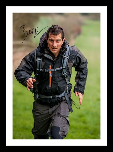 Bear grylls autograph signed - bear,
