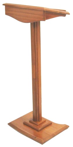 Mahogany standing lectern - mahogany,