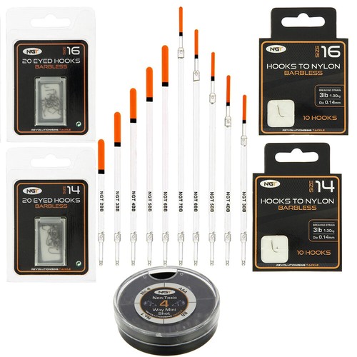 Fishing floats and eyed hooks - fishing,