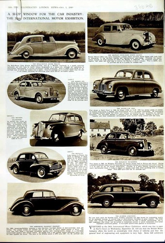 Old vintage print 1949 - old,