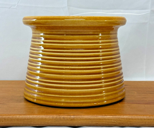 Vintage crown devon - crown, mustard