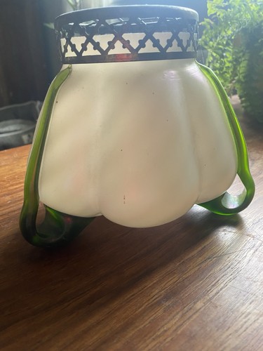 Loetz glass rose - glass, vase