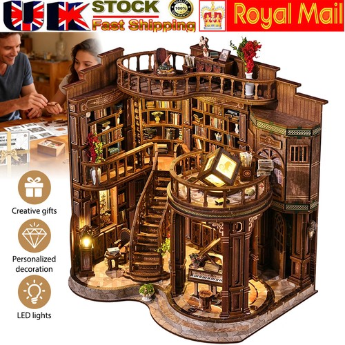 Wooden dollhouse miniature - wooden,