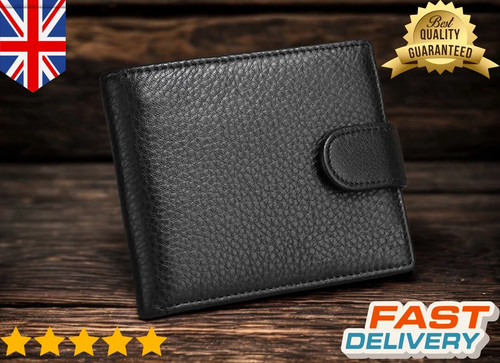 Mens rfid blocking genuine - rfid,