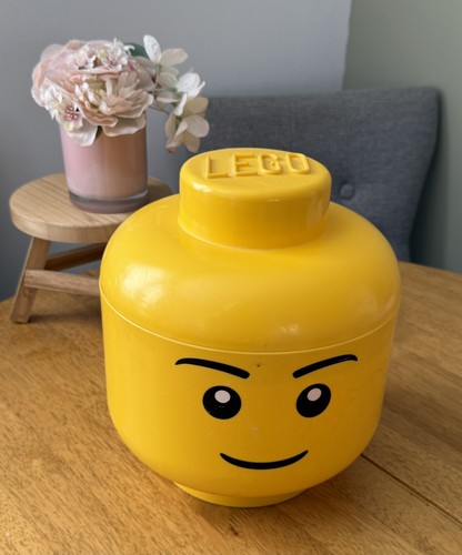 Large lego head storage - lego, box
