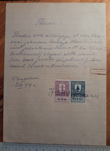 Wwii german occupation - wwii, estonia