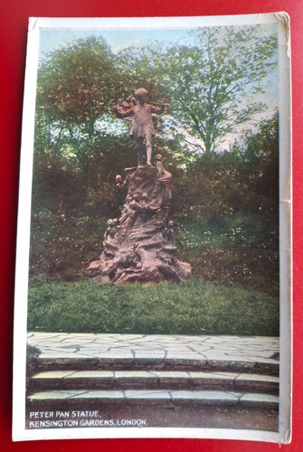Unposted vintage postcard - unposted,