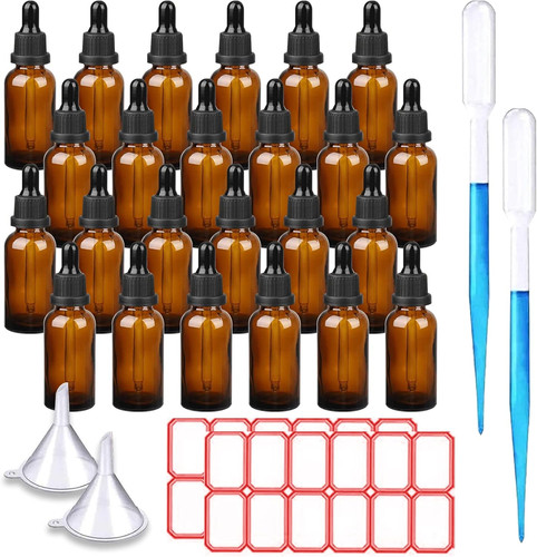 30ml amber glass - amber,