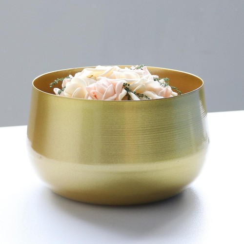 Morden brass flower - brass, pots