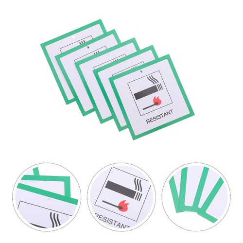 Pcs fireproof signs danger - 30,