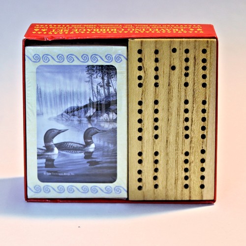Vintage cribbage set - cribbage, with