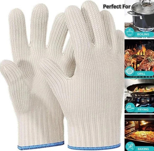 Oven gloves heat resistant - gloves,