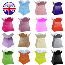 Living Vases Flower Florist Bouquet Transporter Sweet Aqua Gift Box