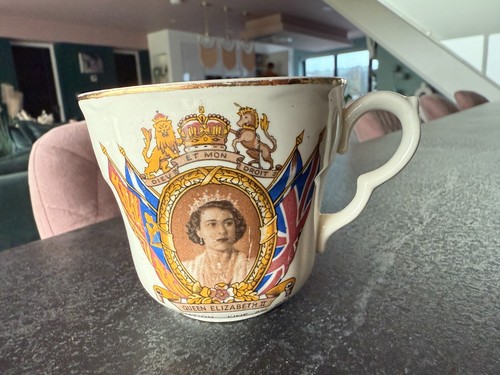 Vintage commemorative tea cup - vintage,