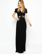 Jarlo Black Maxi long Dress