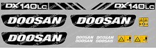 DOOSAN DX140LC DIGGER DECAL