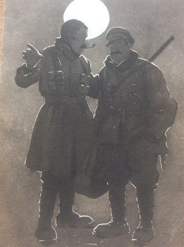 Bruce bairnsfather postcard - bruce,