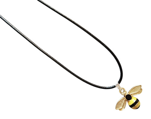 Buzzy bee necklace unisex - |,