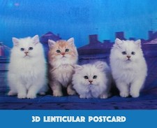 Cats - 3D Lenticular Postcard