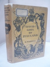 David Goes to Zululand by K Marshall HB DJ 1936 Illustrated