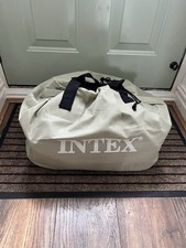 Intex bed mattress with build in Electric Pump camping caravan host bed 