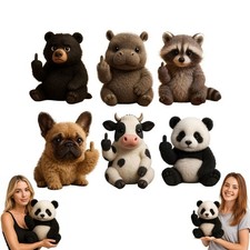 Soft Emotional Support Plush Toy That Hugs You Back Panda  Emotional Healing