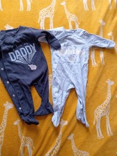 Next Baby Sleepsuit Baby Grow