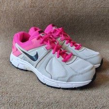 Nike Dart 10 Womens Running Shoes UK 5.5 Grey Pink Trainers 580463-006 (2014)