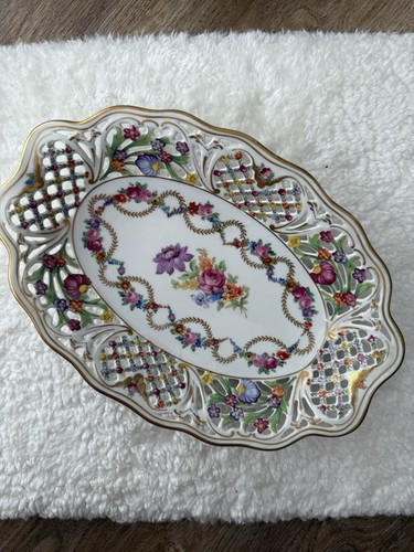Oval schumann bavaria plate - schumann,