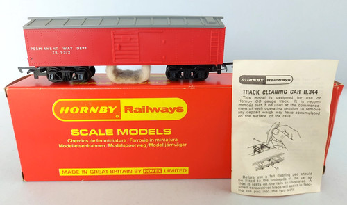 Hornby 344 track cleaning - hornby, r.344